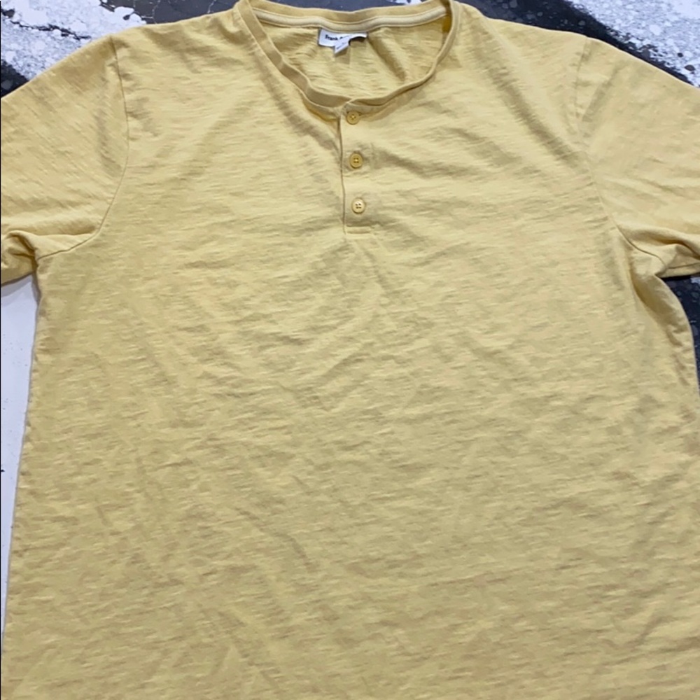Frank & Oak recycled cotton Henley! NWOT. Free with purchase!